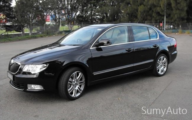 Аренда Skoda SuperB на свадьбу Сумы