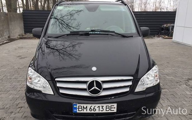 Аренда Mercedes Vito Long на свадьбу Сумы